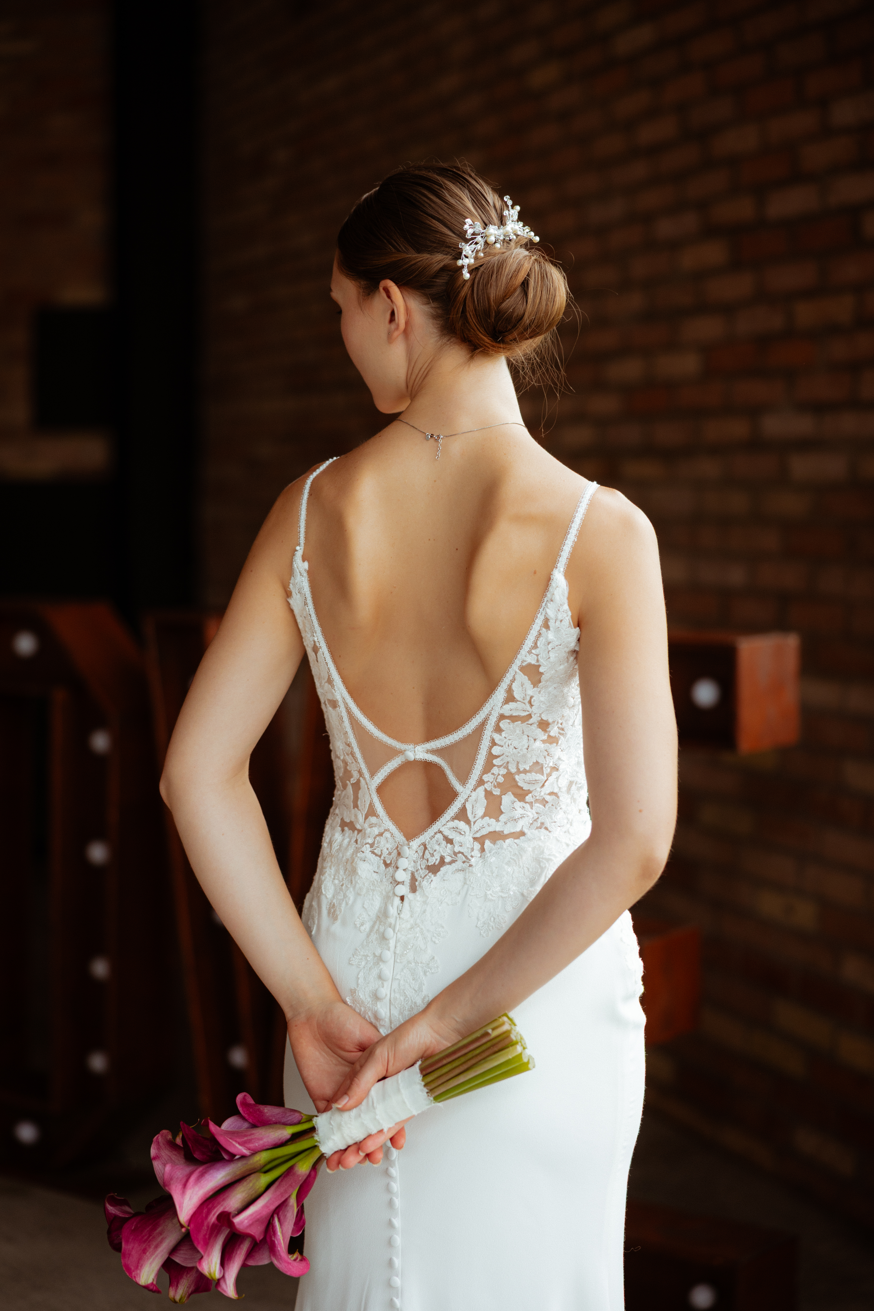 Bridal Low Bun